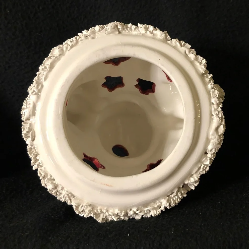 🆕 NWOT - Ceramic 2 Piece Snowman Candle Holder ⛄️🎄🕯